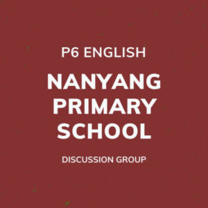 Group logo of P6 English – Nanyang Primary School Discussion Group