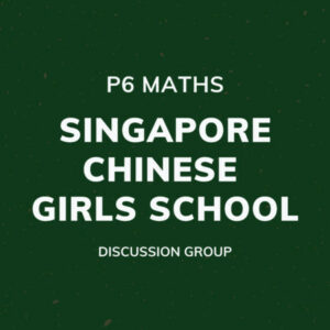 Group logo of P6 Maths – Singapore Chinese Girls School Discussion Group