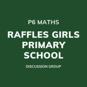 Group logo of P6 Maths – Raffles Girls Primary School Discussion Group
