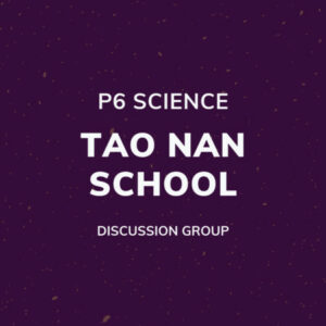 Group logo of P6 Science – Tao Nan School Discussion Group
