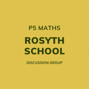 Group logo of P5 Maths – Rosyth School Discussion Group