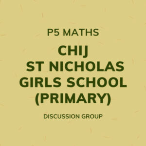Group logo of P5 Maths – CHIJ St Nicholas Girls School (Primary) Discussion Group