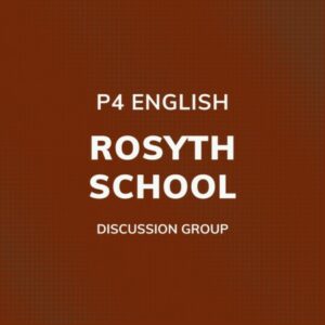 Group logo of P4 English – Rosyth School Discussion Group