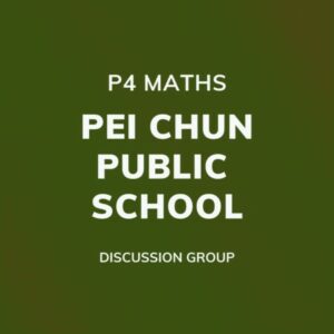 Group logo of P4 Maths – Pei Chun Public School Discussion Group