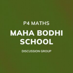Group logo of P4 Maths – Maha Bodhi School Discussion Group