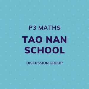 Group logo of P3 Maths – Tao Nan School Discussion Group