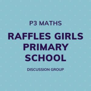 Group logo of P3 Maths – Raffles Girls Primary School Discussion Group