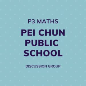 Group logo of P3 Maths – Pei Chun Public School Discussion Group
