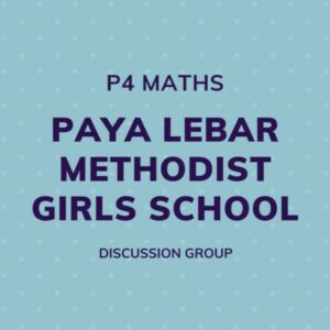 Group logo of P3 Maths – Paya Lebar Methodist Girls School Discussion Group