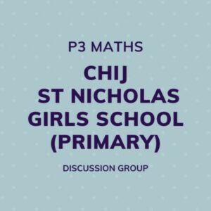 Group logo of P3 Maths – CHIJ St Nicholas Girls School (Primary) Discussion Group