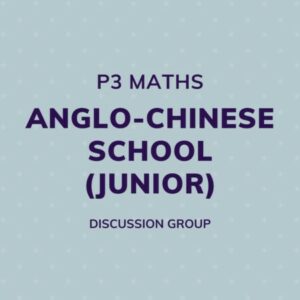 Group logo of P3 Maths – Anglo-Chinese School (Junior) Discussion Group