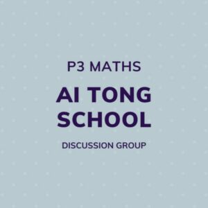 Group logo of P3 Maths – Ai Tong School Discussion Group