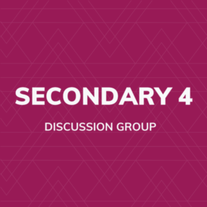 Group logo of Secondary 4/5 Discussion Group
