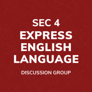 Group logo of Sec 4 Express English Language Discussion Group